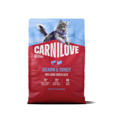 Carnilove Active Salmon & Turkey Large Breed сухой корм для котов крупных пород, 2 кг