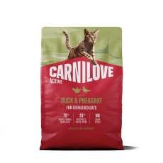 Carnilove Active Duck & Pheasant Sterilised сухий корм з качкою та фазаном для стерилізованих котів, 2 кг