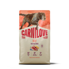 Carnilove True Fresh Beef сухий корм для собак з яловичиною, 4 кг