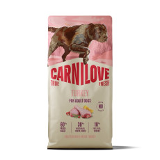 Carnilove True Fresh Turkey сухий корм для собак з індичкою, 12 кг