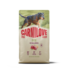 Carnilove True Fresh Duck Small Breed сухий корм із качкою для собак малих порід, 4 кг