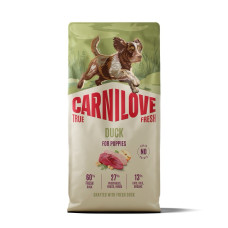 Carnilove True Fresh Puppy сухий корм для цуценят з качкою, 12 кг