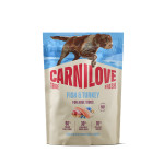 Carnilove True Fresh Fish & Turkey сухой корм с индейкой и рыбой для собак, 1.5 кг