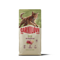 Carnilove True Fresh Duck Sterilised сухой корм с уткой для стерилизованных котов, 6 кг