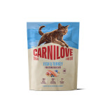 Carnilove True Fresh Fish & Turkey Sterilised сухий корм з рибою та індичкою для стерилізованих котів, 400 гр