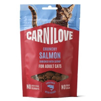 Carnilove Crunchy Snack Salmon With Catnip лакомства для котов с лососем, 50 гр