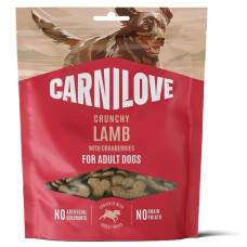 Carnilove Crunchy Snack Lamb With Cranberries лакомства для собак с ягненком, 200 гр