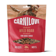 Carnilove Crunchy Snack Wild Boar With Rosehips лакомство для собак с кабаном, 200 гр