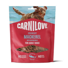 Carnilove Crunchy Snack Mackerel With Raspberries лакомство для собак с макрелью, 200 гр