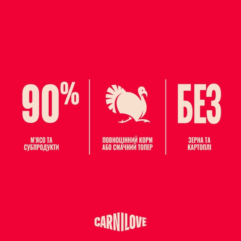 Carnilove Gravy Turkey With Valerian вологий корм для котів з індичкою, 85 гр - фото 5