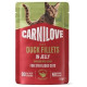 Carnilove Jelly Duck With Catnip Sterilised влажный корм с уткой для стерилизованных котов, 85 гр - фото 1