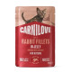 Carnilove Jelly Rabbit With Marigold влажный корм для котят с кроликом, 85 гр - фото 1