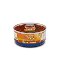 Farmina N&D GF Pumpkin Venison Cat вологий корм з олениною для котів, 80 г