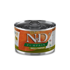 Farmina N&D GF Pumpkin Duck Adult Mini влажный корм для собак малых пород с уткой, 140 гр