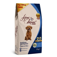 How Meow Dog Adult Mini Lamb сухий корм для собак малих порід з ягнятком, 7 кг