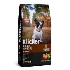 Klicker Dog Small Breeds Salmon сухий корм із лососем для собак малих порід, 500 г