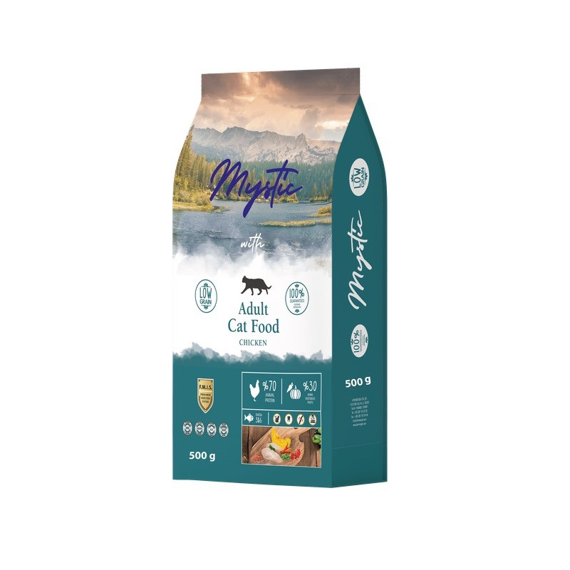 Mystic Cat Chicken сухий корм із куркою для котів, 500 г