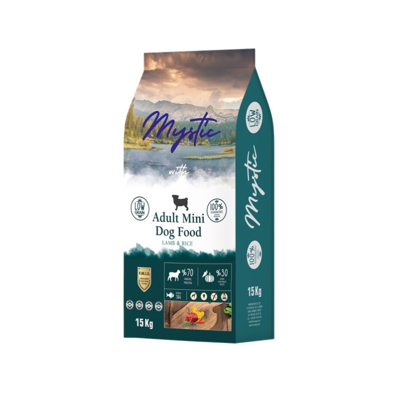 Mystic Small Dog Lamb сухий корм із ягнятиною для собак малих порід, 15 кг