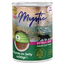 Mystic Cat Beef Jelly вологий корм з яловичиною для котів, 400 г