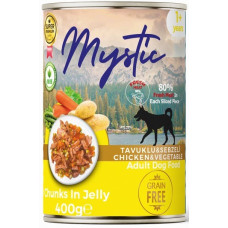Mystic Dog Chicken Veggie Jelly вологий корм з куркою та овочами для собак, 400 г