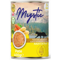 Mystic Cat Chicken Veggie Pate вологий корм з куркою та овочами для котів, 400 г
