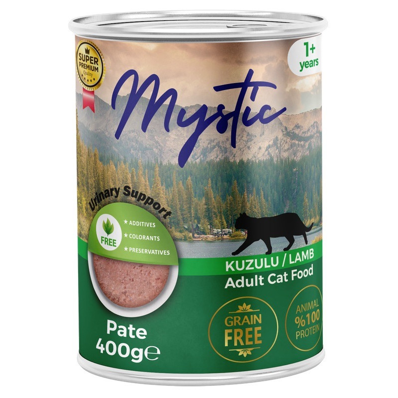 Mystic Cat Lamb Pate вологий корм для котів з ягнятком, 400 г