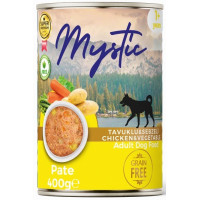 Mystic Dog Chicken Veggie Pate вологий корм з куркою та овочами для собак, 400 г