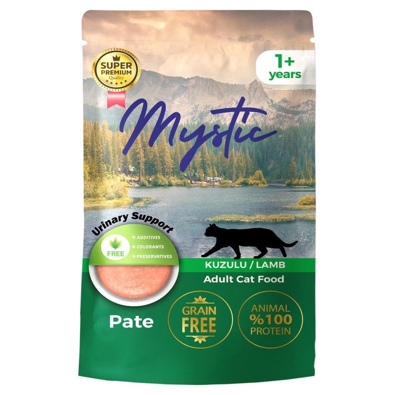 Mystic Cat Lamb Pate вологий корм для котів з ягнятиною, 85 г