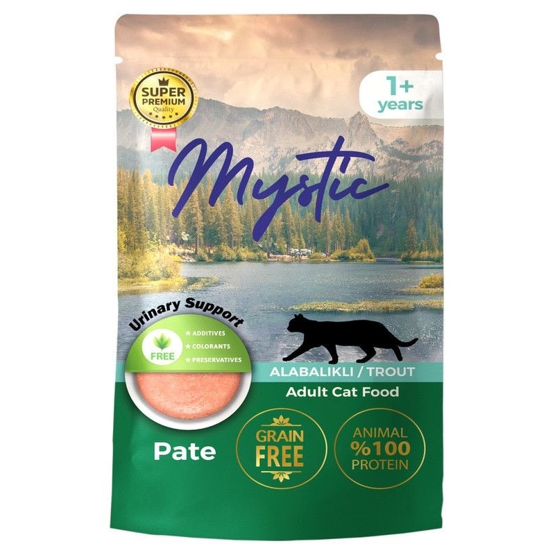 Mystic Cat Trout Pate вологий корм для котів з фореллю, 75 г