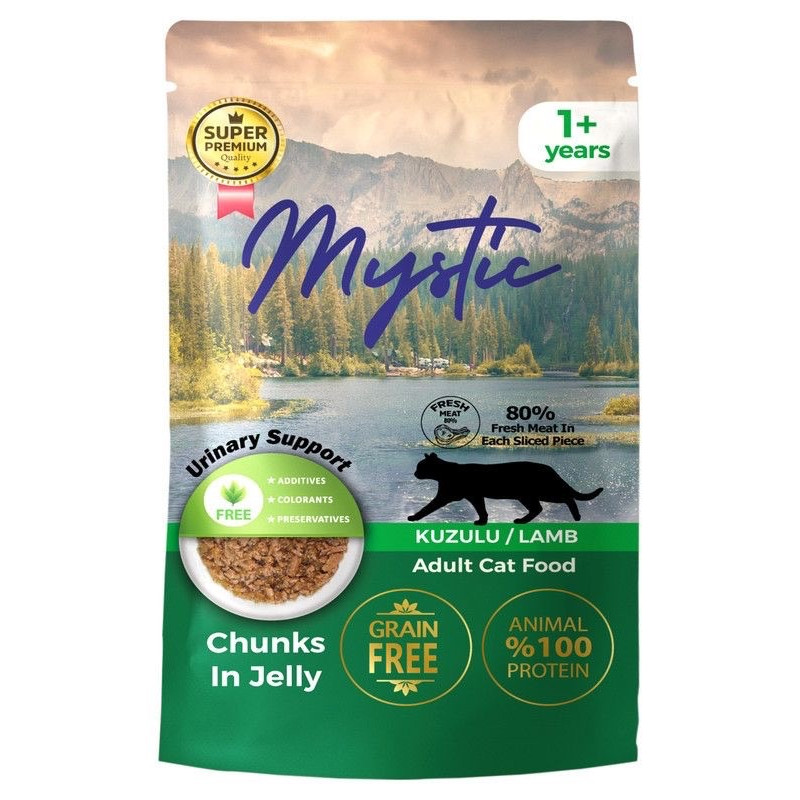 Mystic Cat Lamb Jelly вологий корм з ягнятком для котів, 85 г