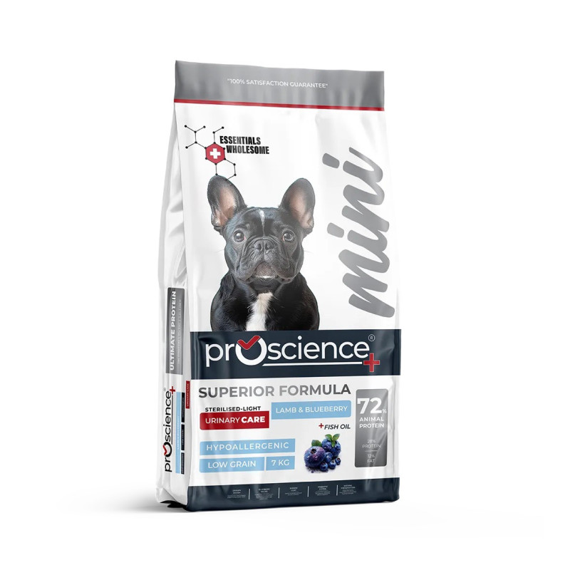 ProScience Mini Sterilised Dog Lamb & Blueberry сухий корм із ягнятком для стерилізованих собак малих порід, 7 кг - фото 2
