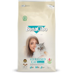 BonaCibo Adult Cat Sterilised Salmon сухий корм із лососем для стерилізованих котів, 5 кг