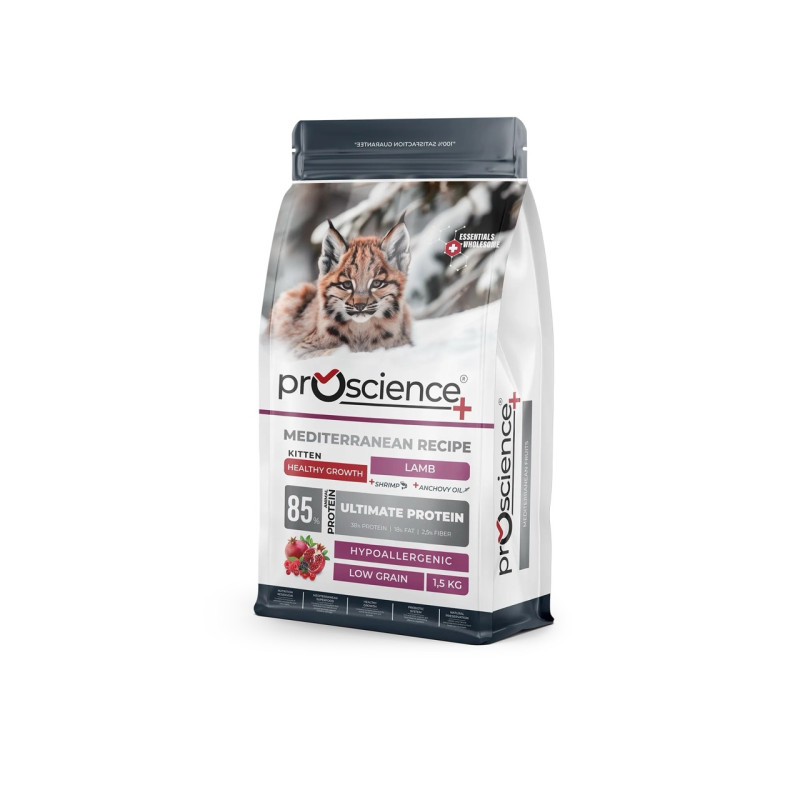 ProScience Kitten Lamb сухий корм з ягнятком для кошенят, 1.5 кг - фото 3