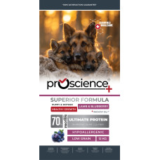 ProScience Puppy & Mother Lamb & Blueberry сухий корм для цуценят з ягнятком, 12 кг