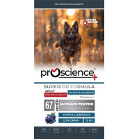 ProScience Adult Dog Salmon & Blueberry сухий корм із лососем для собак, 12 кг