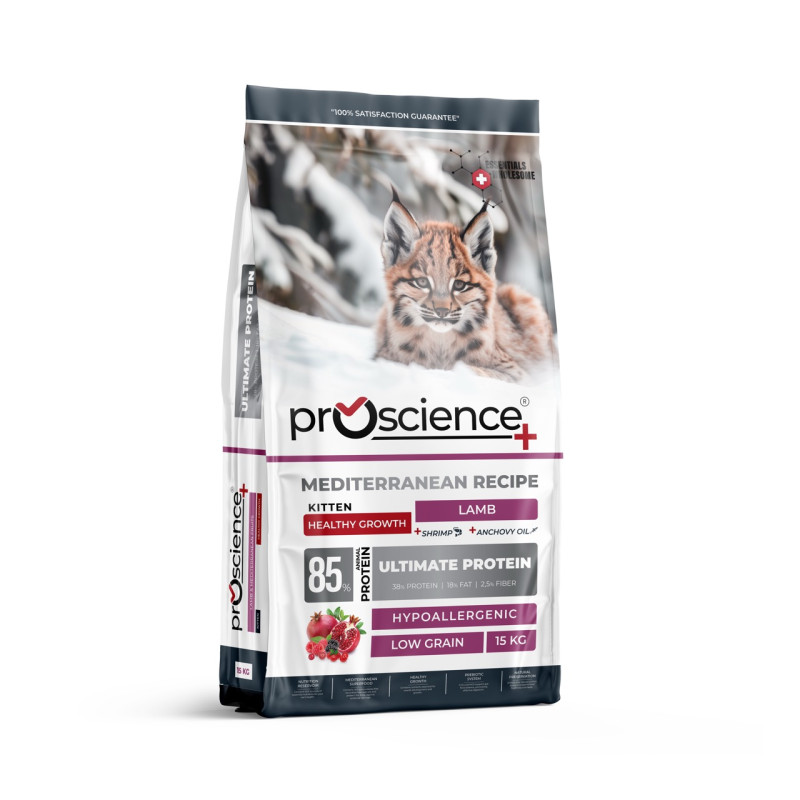 ProScience Kitten Lamb сухий корм з ягнятком для кошенят, 15 кг - фото 3