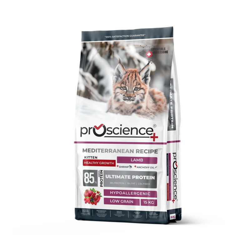 ProScience Kitten Lamb сухий корм з ягнятком для кошенят, 15 кг - фото 2