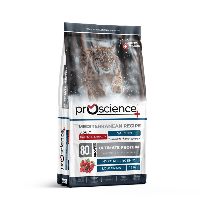 ProScience Adult Cat Salmon сухий корм із лососем для котів, 15 кг - фото 2