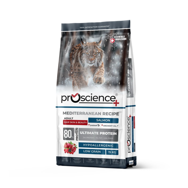 ProScience Adult Cat Salmon сухий корм із лососем для котів, 15 кг - фото 3