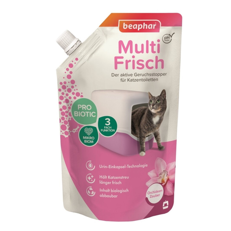 Beaphar Multі Fresh For Cats дезодорант для кошачьих туалетов с ароматом орхидеи, 400 г