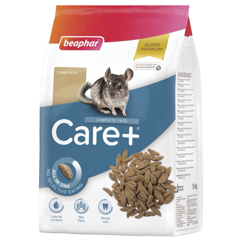 Beaphar Care+ Chinchilla корм для шиншил, 1.5 кг