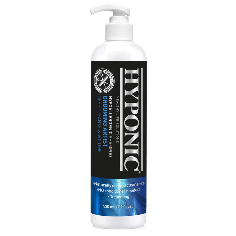 Hyponic Grooming Artist Shampoo Deep Cleanse & Volume шампунь для глубокого очищения и увеличения объема шерсти у собак, 530 мл