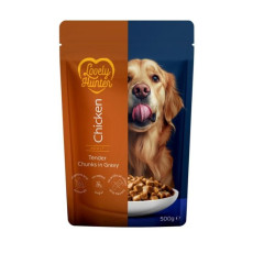 Lovely Hunter Dog Chicken влажный корм для собак с курицей, 500 гр