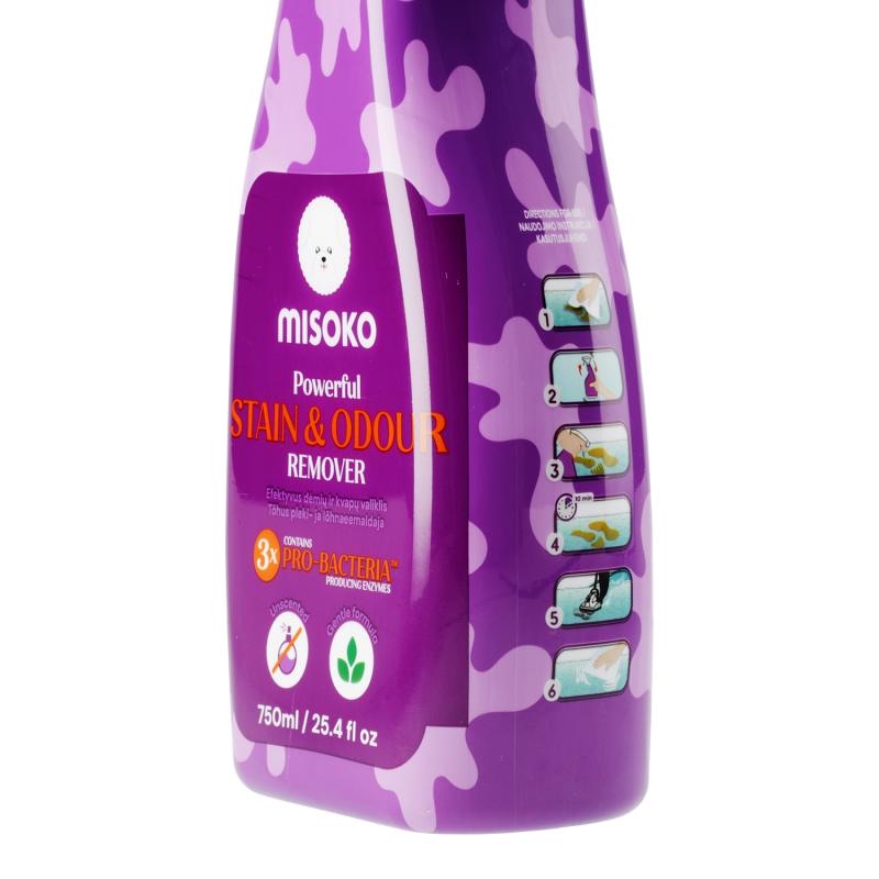 Misoko Stain & Odor Remover спрей від плям та запахів від собак, 750 мл - фото 4