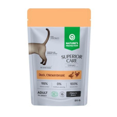 Nature's Protection Superior Care Cats Urinary Duck And Chicken вологий корм для котів з качкою та куркою, 85 гр