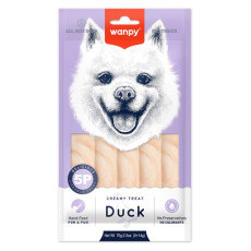 Wanpy Creamy Lickable Treat Duck жидкое лакомство для собак с уткой, 5 шт х 14 гр