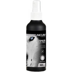 Unicum Premium спрей від бліх та кліщів для собак, 100 мл