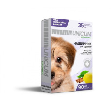 Unicum Organic ошейник от блох и клещей для щенят, 35 см