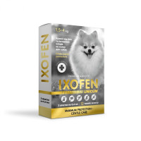 Unicum Ixofen краплі від бліх та кліщів для собак вагою до 4 кг, 3 піп