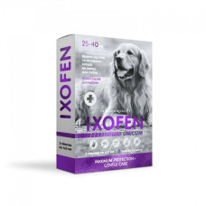 Unicum Ixofen краплі від бліх та кліщів для собак вагою 25-40 кг, 2 піп